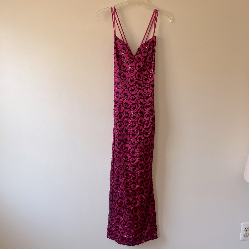 Jessica McClintok Vintage Gunne Sax Sequin Gown